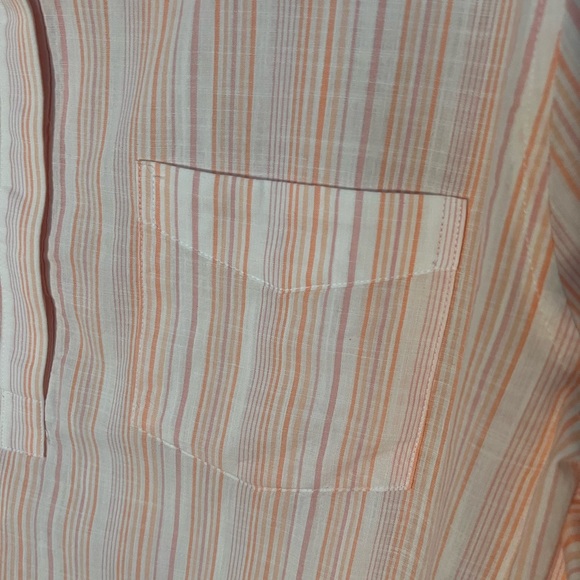 #15 NWT Goodthreads Peach and Coral Striped XXL - Picture 5 of 8